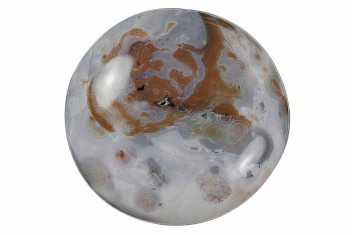Polished Ocean Jasper Stone - New Deposit #218150